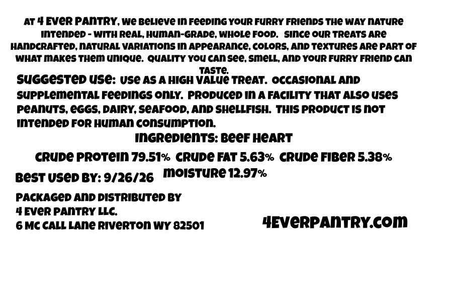 Your Pet's New Obsession: Premium Beef Heart Treats That Dogs & Cats Both Crave