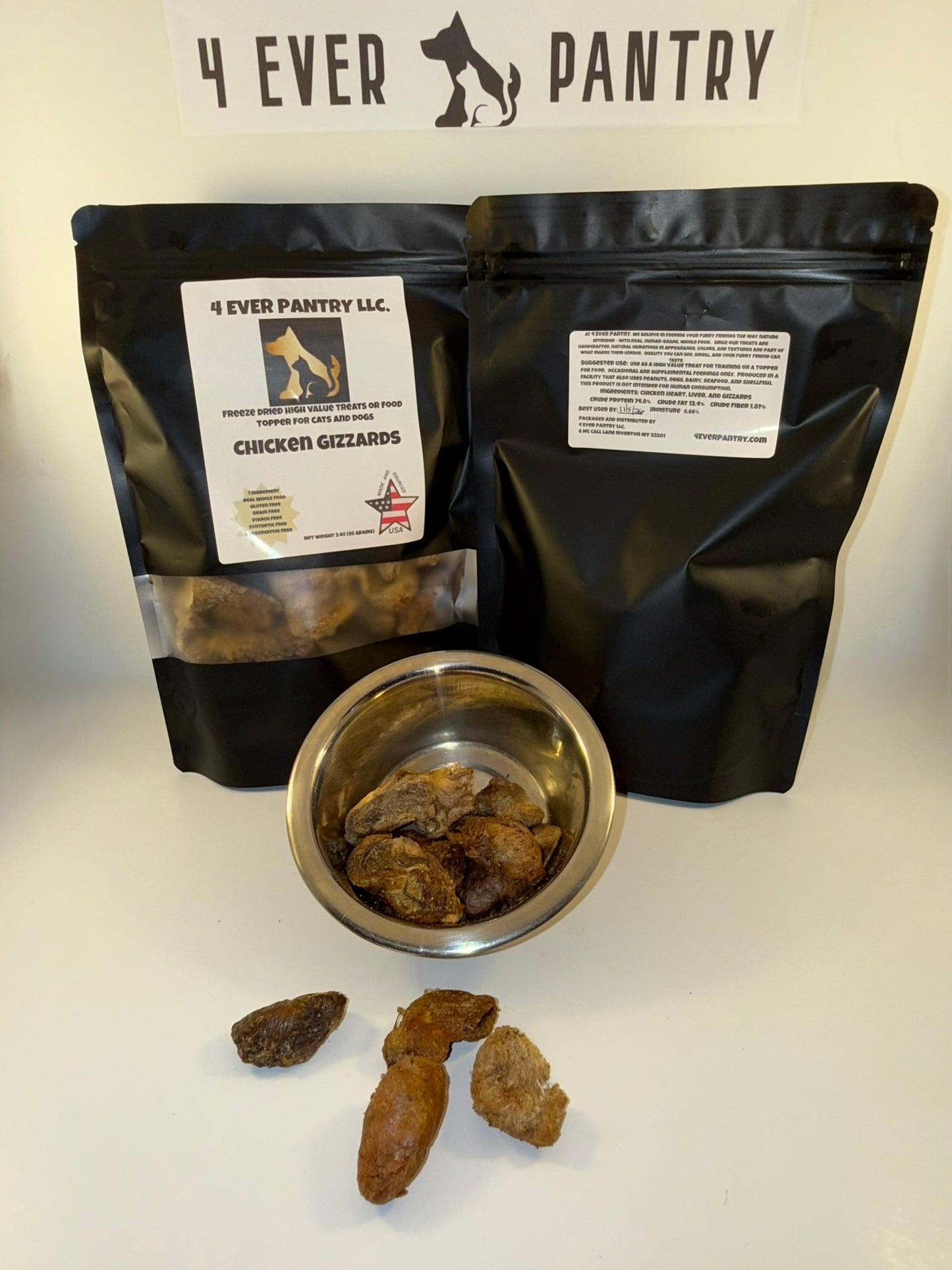 Chicken Gizzards Blend - Triple Organ Powerhouse: Heart, Liver & Gizzard in Every Bite