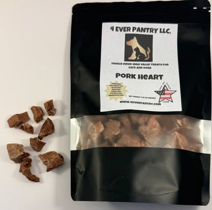 Fuel Their Fire: Pork Heart Energy Treats for Active Dogs & Cats
