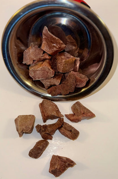 Fuel Their Fire: Pork Heart Energy Treats for Active Dogs & Cats