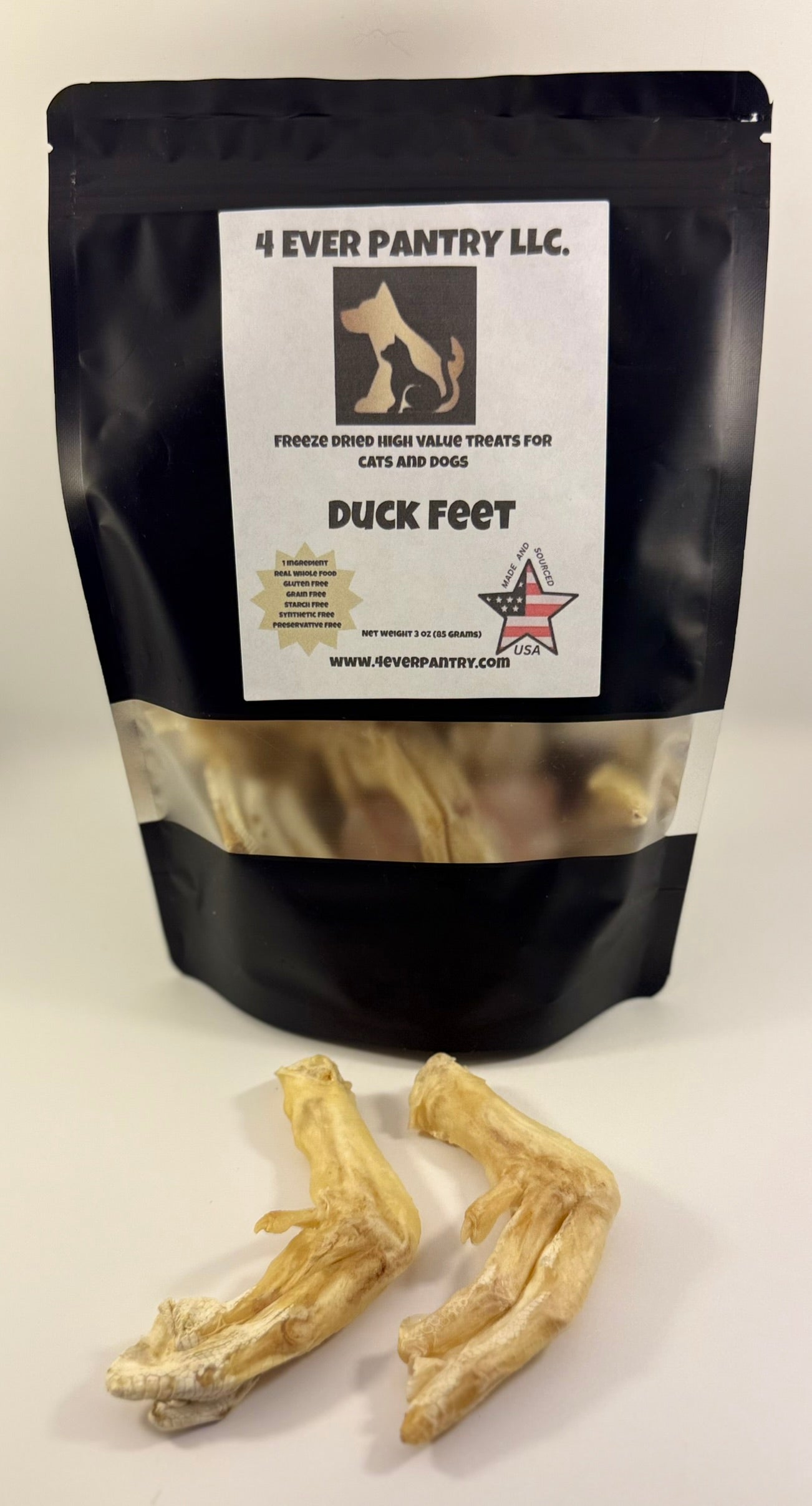 Duck Feet Dog Treats - Joint Support & Novel Protein