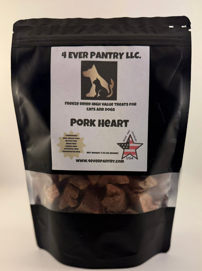 Fuel Their Fire: Pork Heart Energy Treats for Active Dogs & Cats