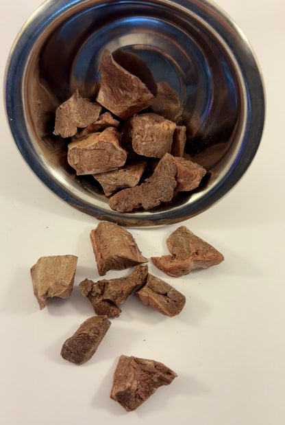Fuel Their Fire: Pork Heart Energy Treats for Active Dogs & Cats